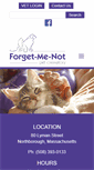 Mobile Screenshot of forget-me-notpetcrematory.com
